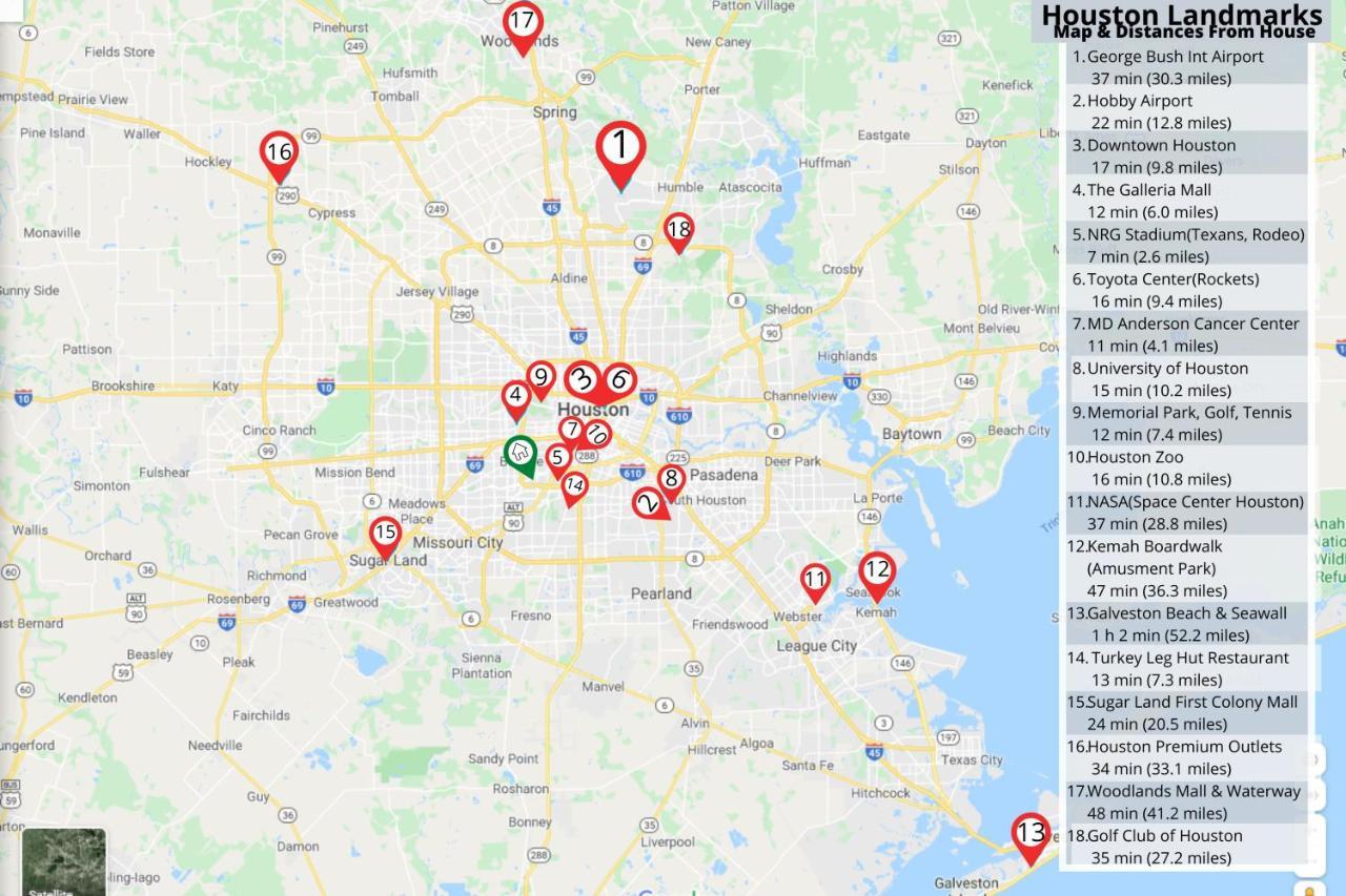 Rodeo, Grb, Nrg, Galleria, Medical Center, Mm Park, Galveston - Breakwood Χιούστον Εξωτερικό φωτογραφία